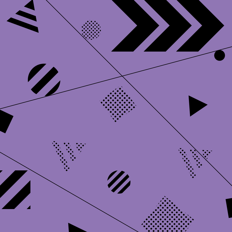 かっこいい正方形背景VTuber素材（紫）